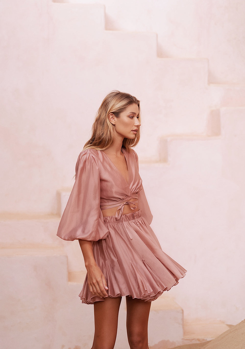 SUIT MALIBU PEACH