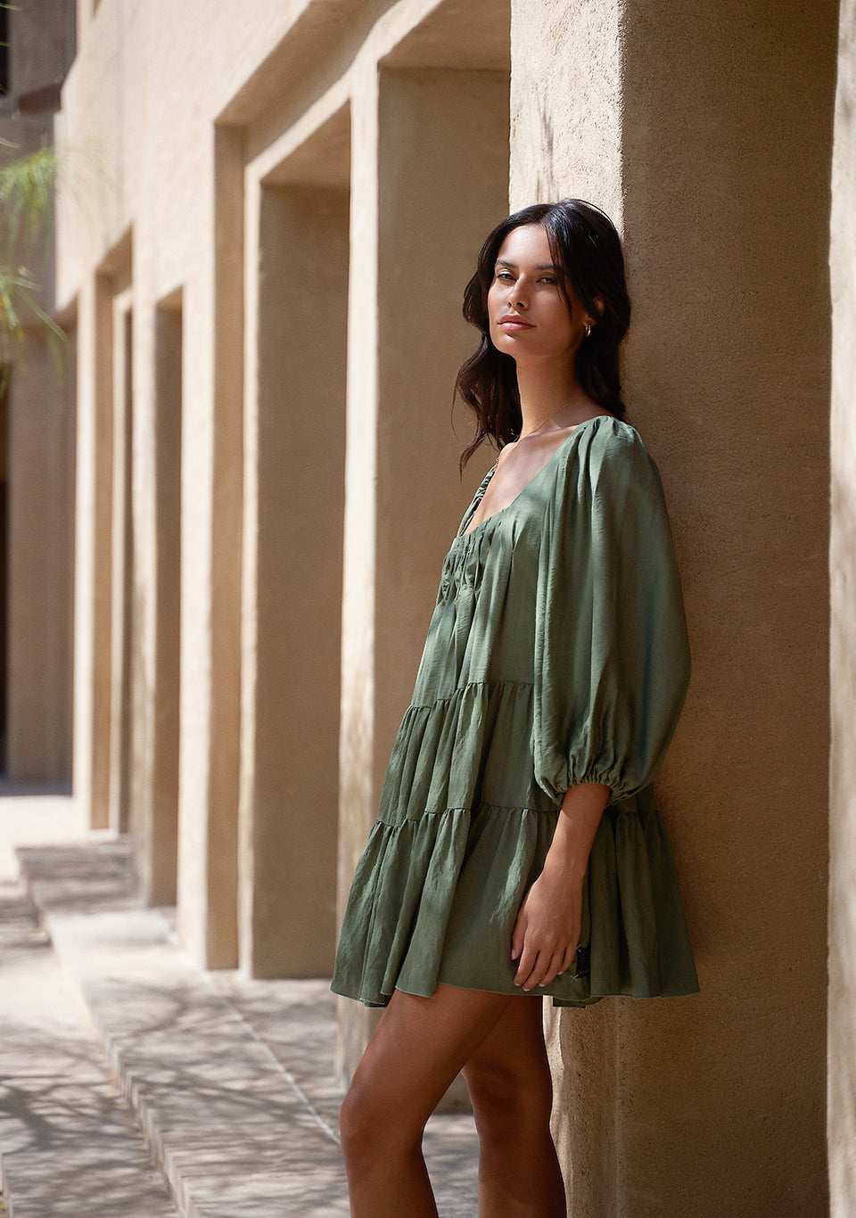DRESS SANKARA GREEN