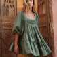 DRESS SANKARA GREEN