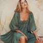 DRESS SANKARA GREEN