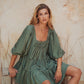 DRESS SANKARA GREEN
