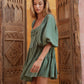 DRESS SANKARA GREEN