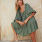 DRESS SANKARA GREEN