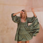 DRESS SANKARA GREEN