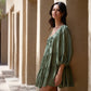 DRESS SANKARA GREEN