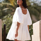 DRESS SANKARA WHITE