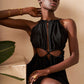 DRESS ROYAL BLACK